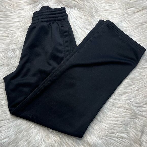 Under Armour Wide Leg Athleisure Pants Black Size Small - Picture 2 of 3